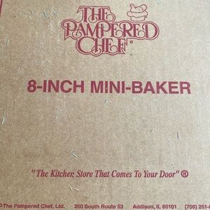 Pampered Chef Mini Bake